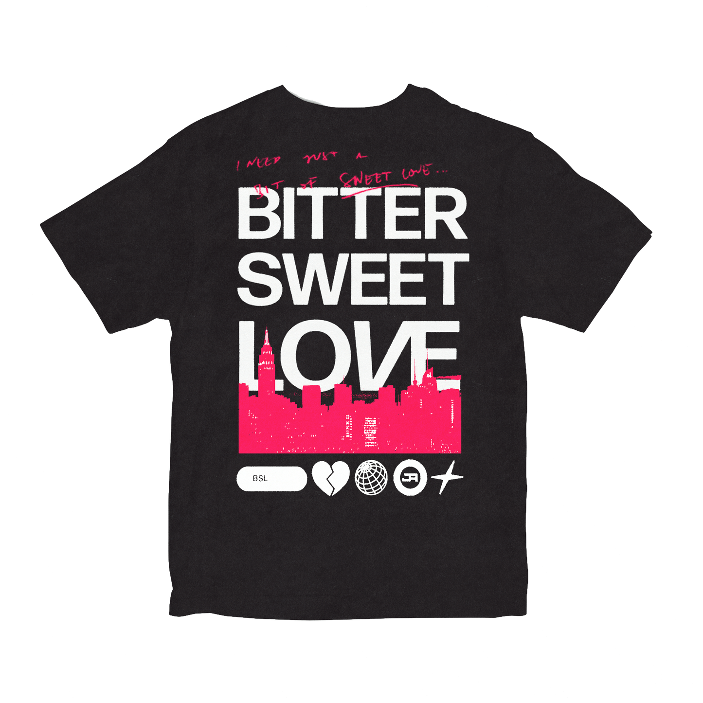 Bitter Sweet Love | Skyline Tee